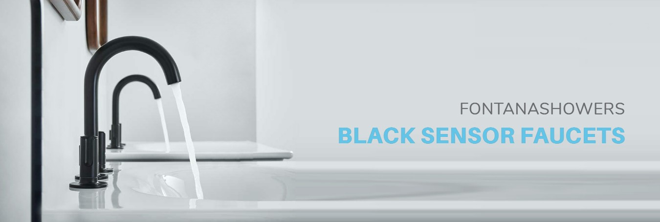 Black Sensor Faucet